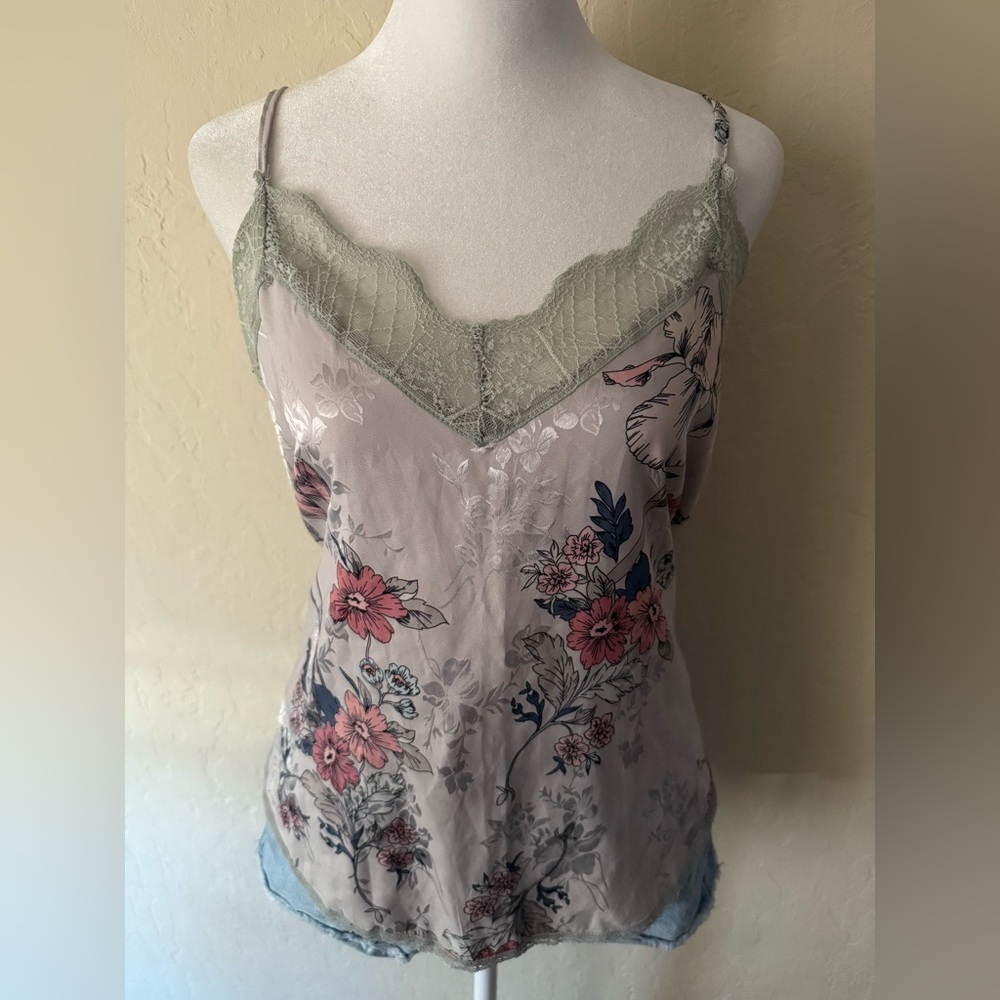 South Moon Under Lace Satin Cami
